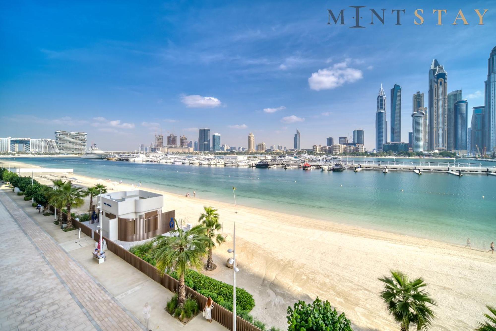 Sunrise Bay, Emaar Beachfront Dubai Harbour - Mint Stay Exterior foto